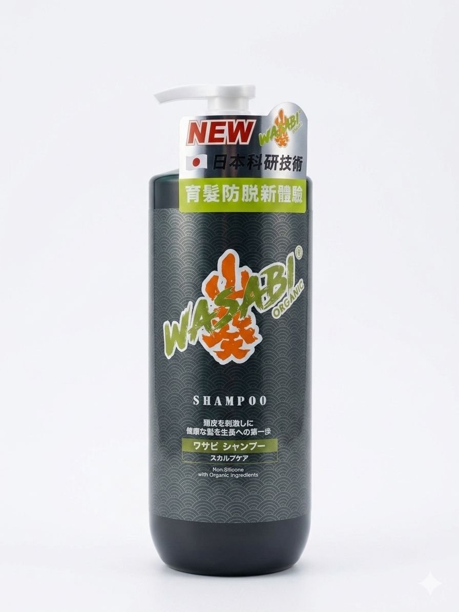 有機山葵洗髮水