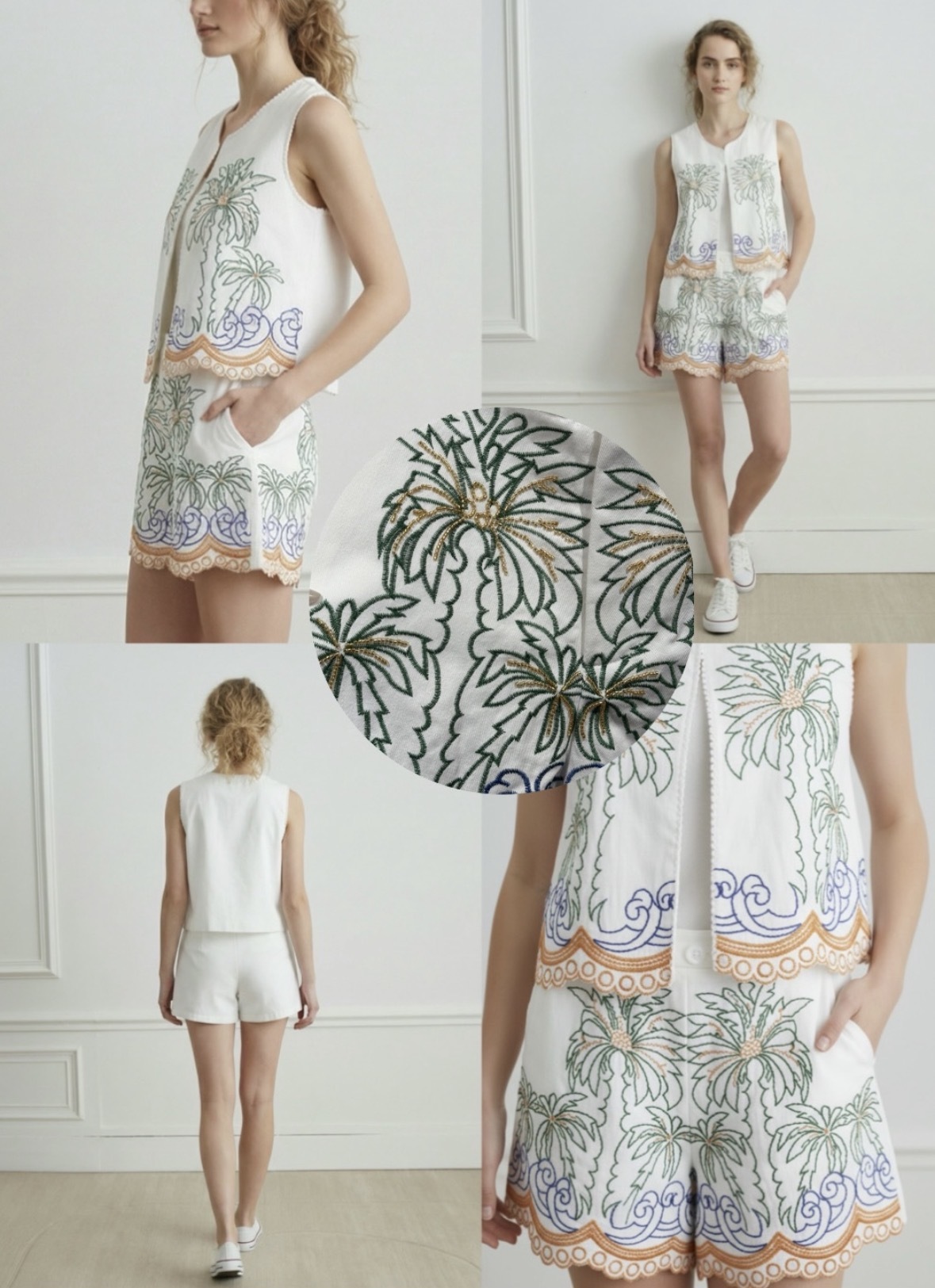 1GI0521-049 [GIOVANNI] Clemence 馬甲 Sans Manche Blanc (EU)