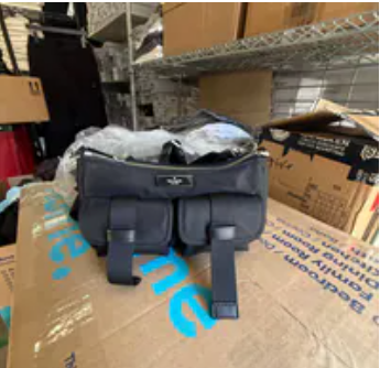 [S] KATE SPADE BLACK KN673 CARTER KSNYL SM CARGO CRSBDY, 196021709067 (SKS1755)