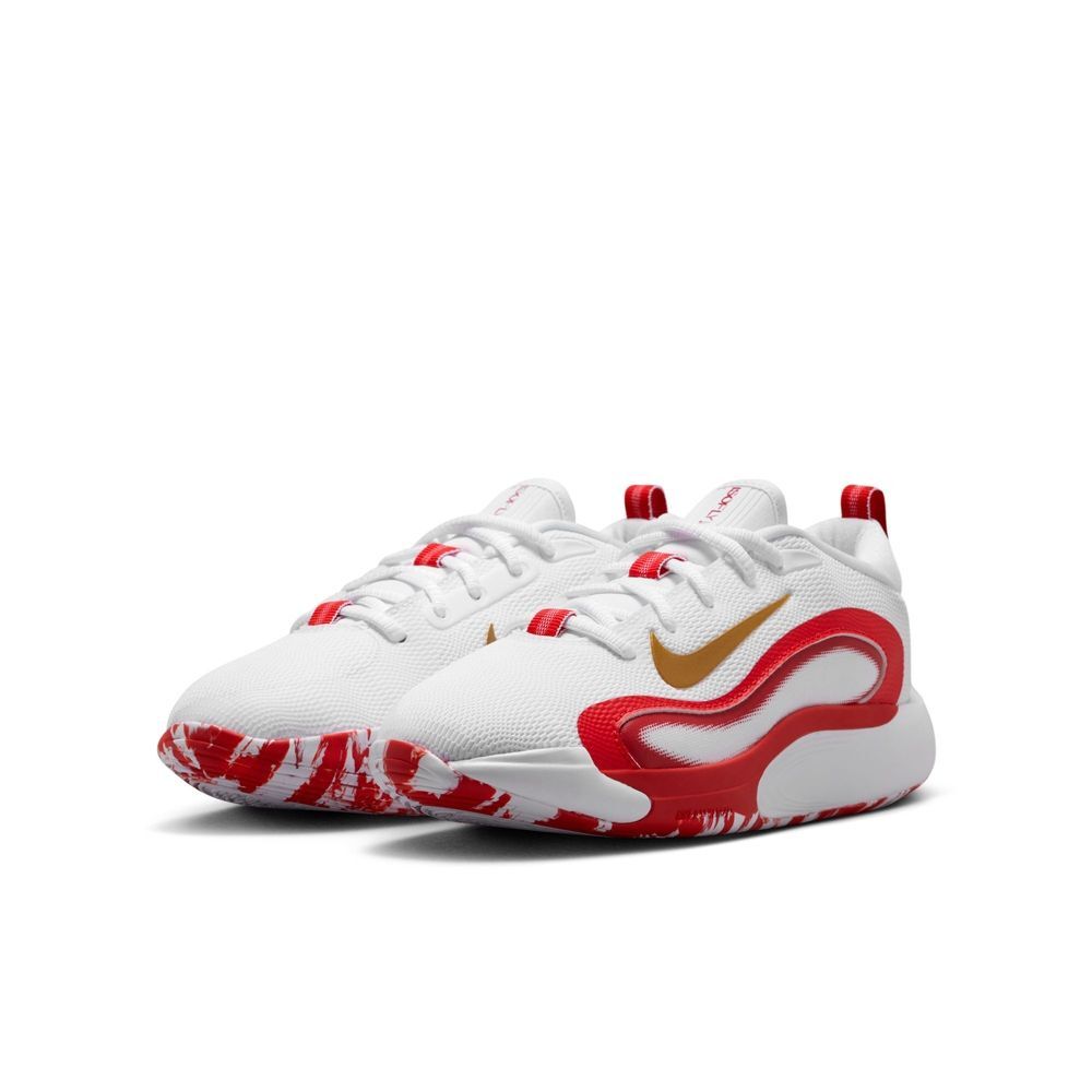 【官網限定】Nike IsoFly "Gold Star" 紅白 籃球鞋 大童鞋 FN4384-102 V