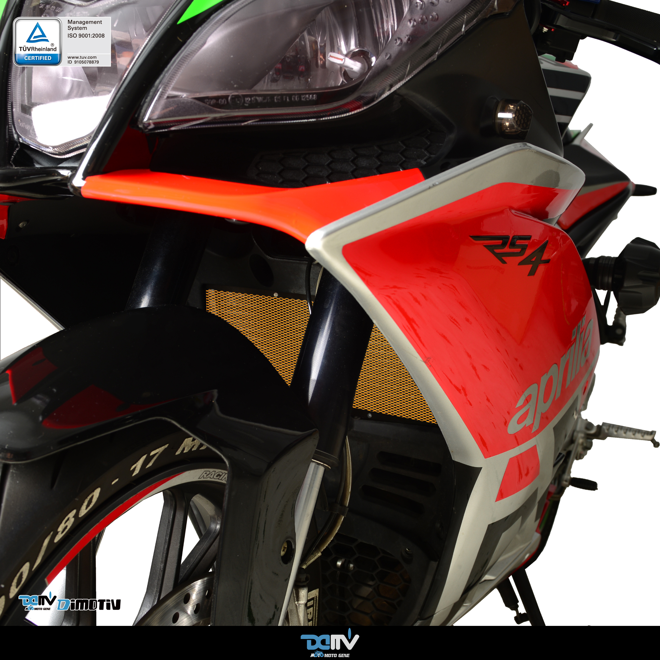 【DIMOTIV】APRILIA RSV4 125 11-21 水箱護網