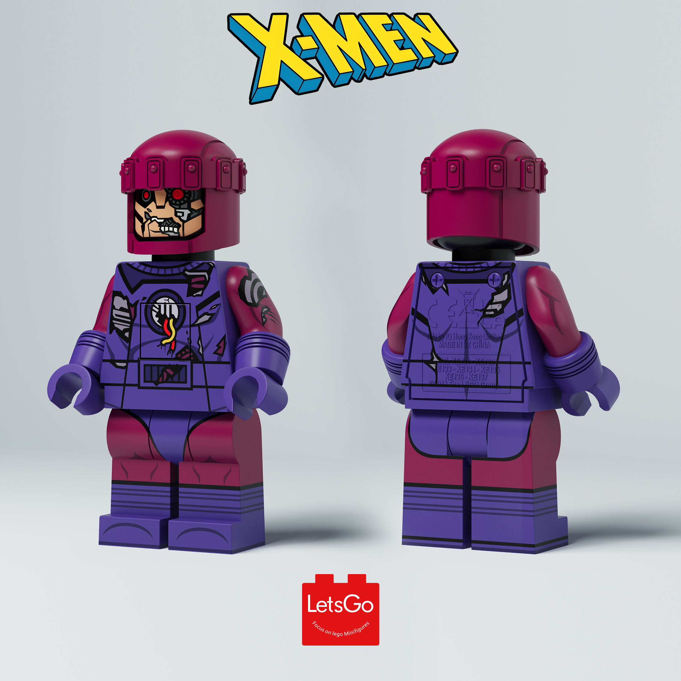 [Lets Go][Preorder] X-Men, Omega Sentinel - Damage Ver [PADprinted]
