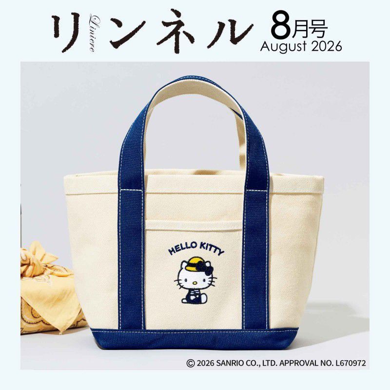 【預購】JM052111 Hello Kitty 刺繡帆布托特包