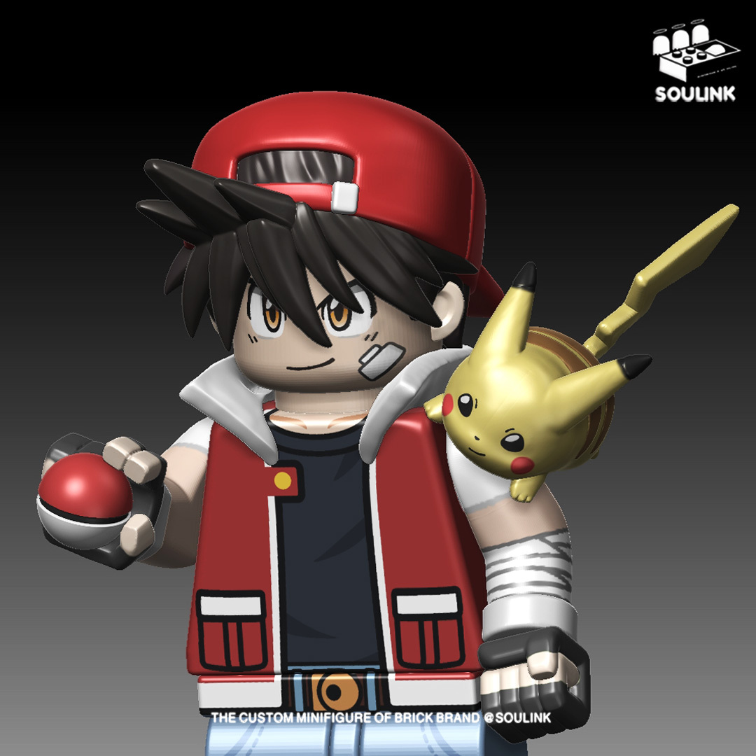 [Soulink][Preorder] Pokémon - Red [UVprinted]