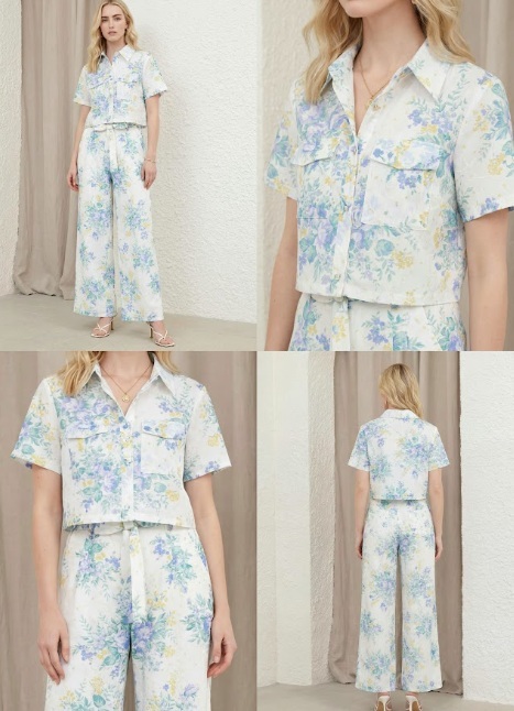 1GI0521-094 [GIOVANNI] Galia 綠色長褲 (EU)