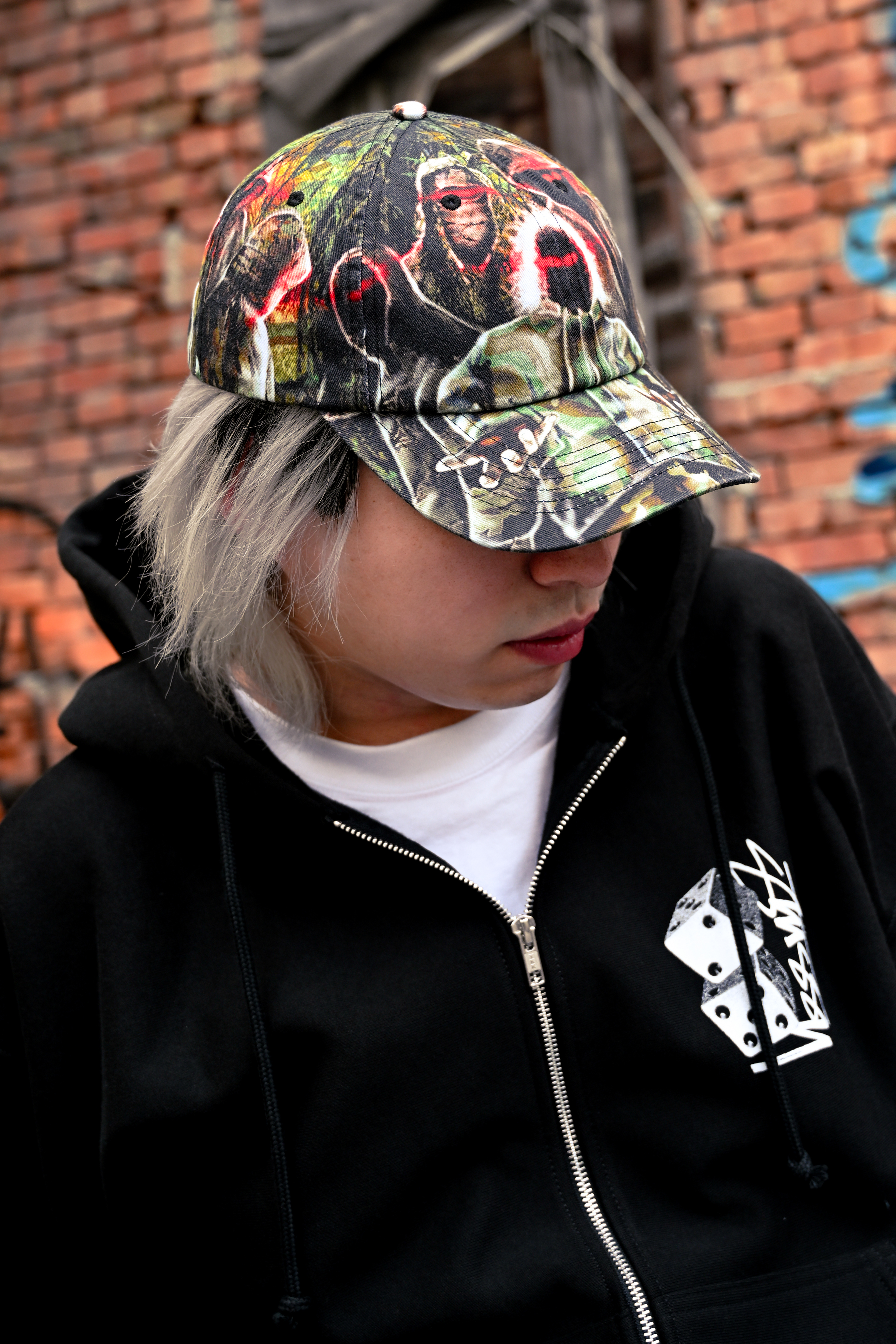 ☆ETW☆【EASY TO WEAR】Supreme SHADOWS 6-PANEL 老帽 棒球帽 塗鴉