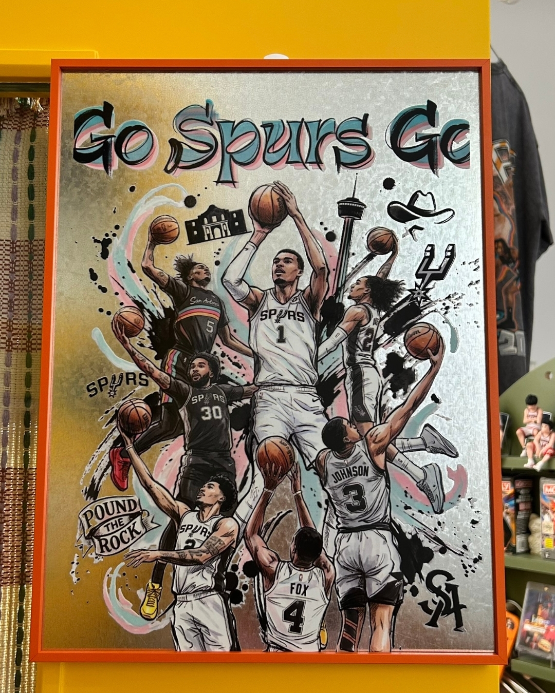 Team Spurs 磁力畫