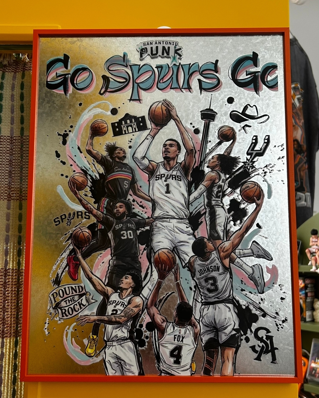 Team Spurs 磁力畫