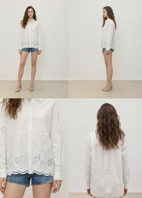 1GI0521-236 [GIOVANNI] 蘇珊娜 Chemises 布蘭克 (EU)