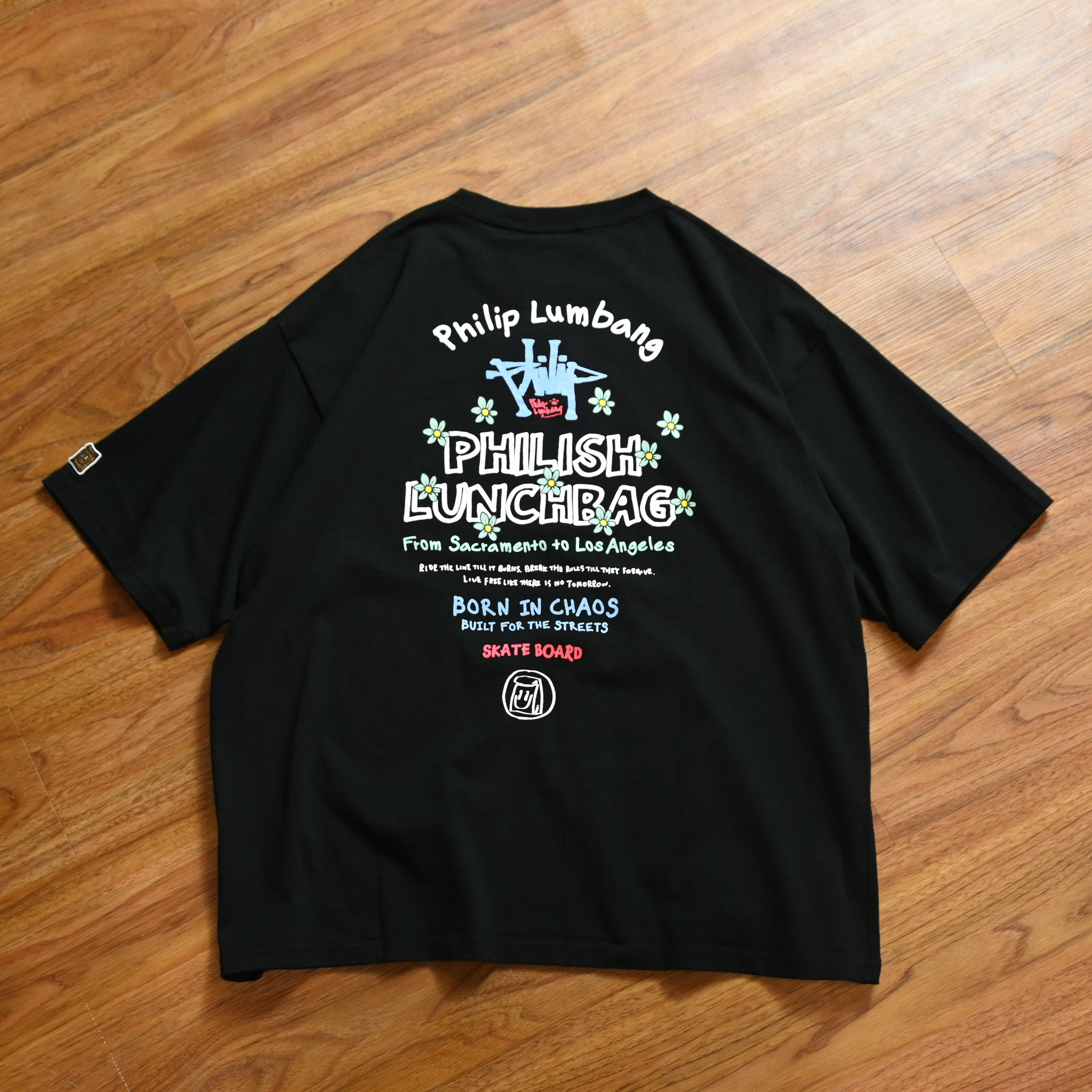 Philip Lumbang BORN IN CHAOS Tee