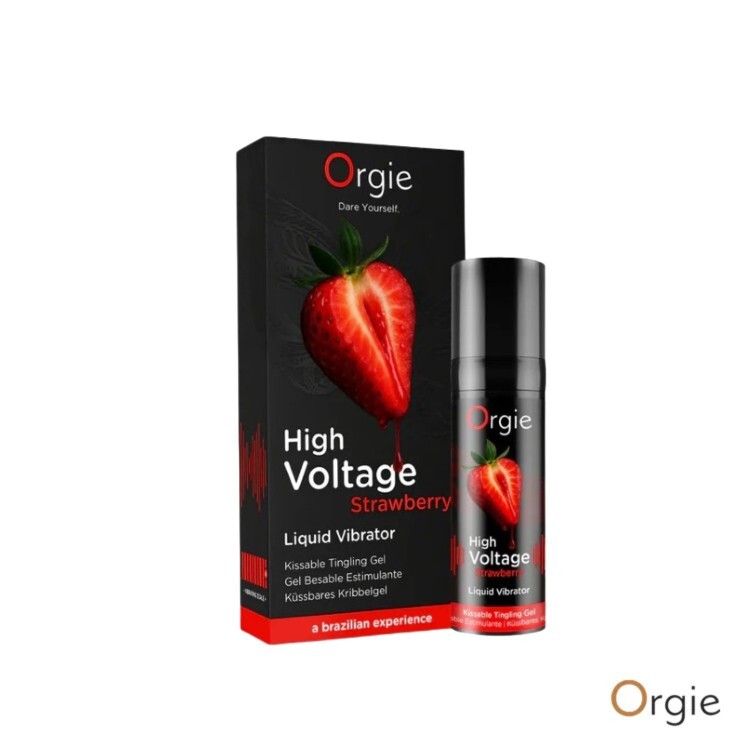 Orgie High Voltage 極樂小黑瓶 跳動高潮液 草莓味