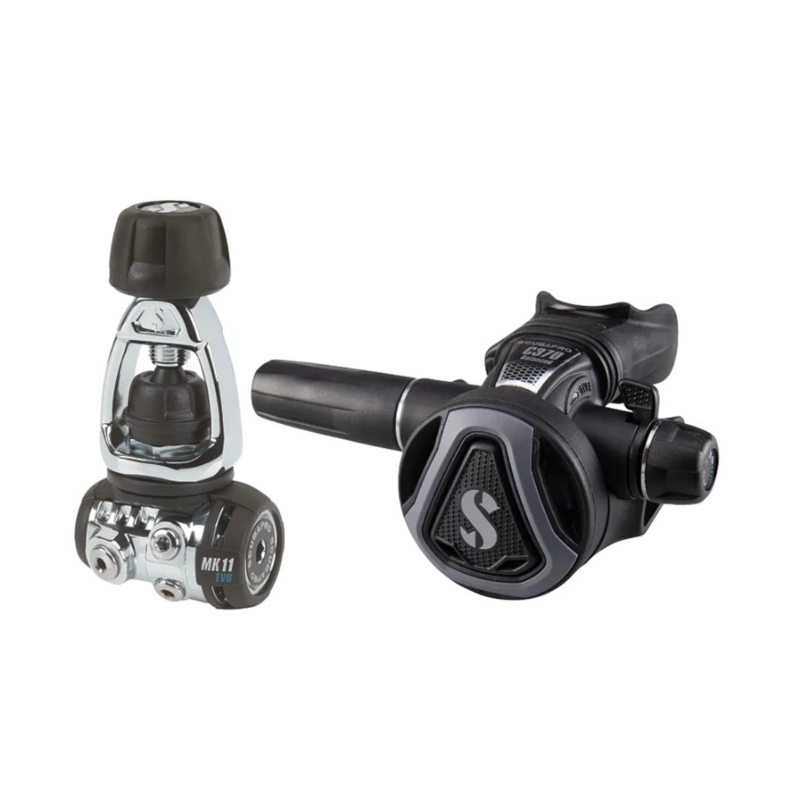 ※Scubapro MK11 EVO/C370 BLACK-黑(保固兩年) 2026