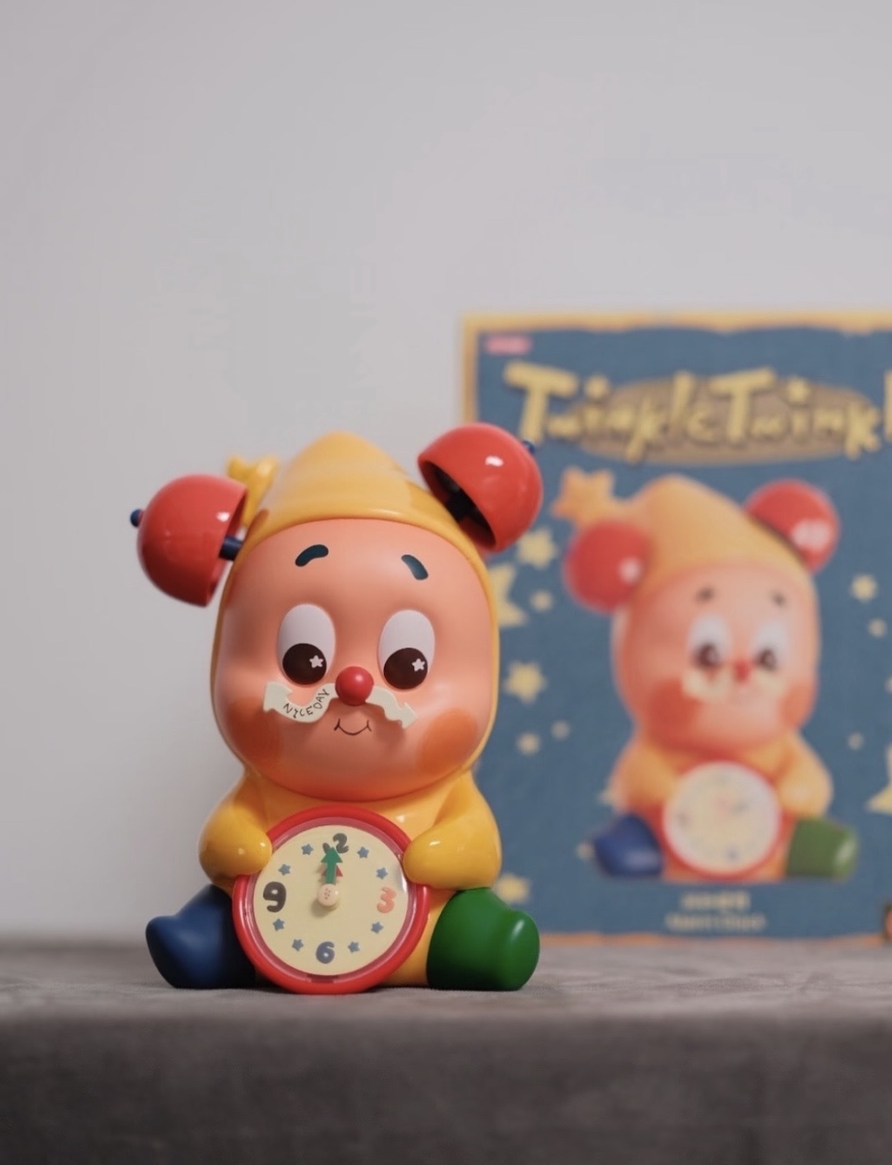 POP MART 泡泡瑪特星星人123！星星人系列 鬧鐘擺件