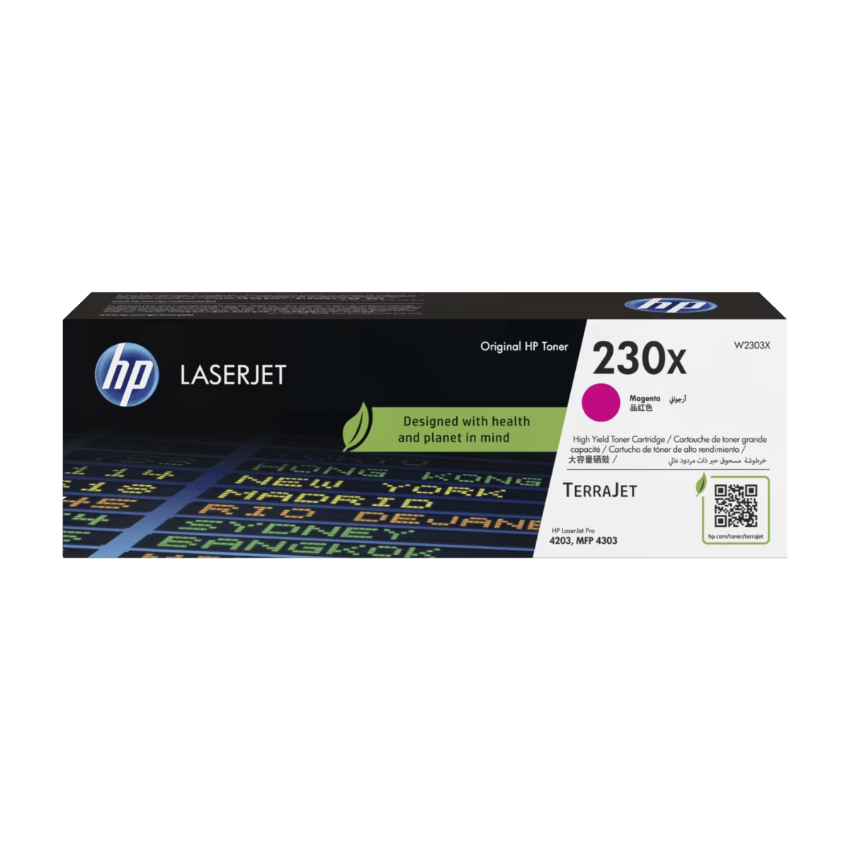 HP 230X 洋紅原裝 LaserJet 碳粉盒 (W2303X)
