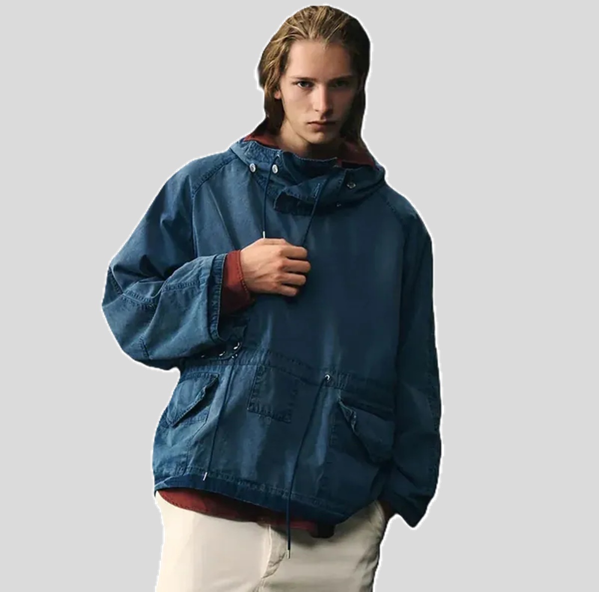 LAST PCS: A.PRESSE 2026 VINTAGE ROYAL NAVY SMOCK (26SAP-01-26) - BLUE SIZE 3 PRE ORDER ITEM (預訂中)