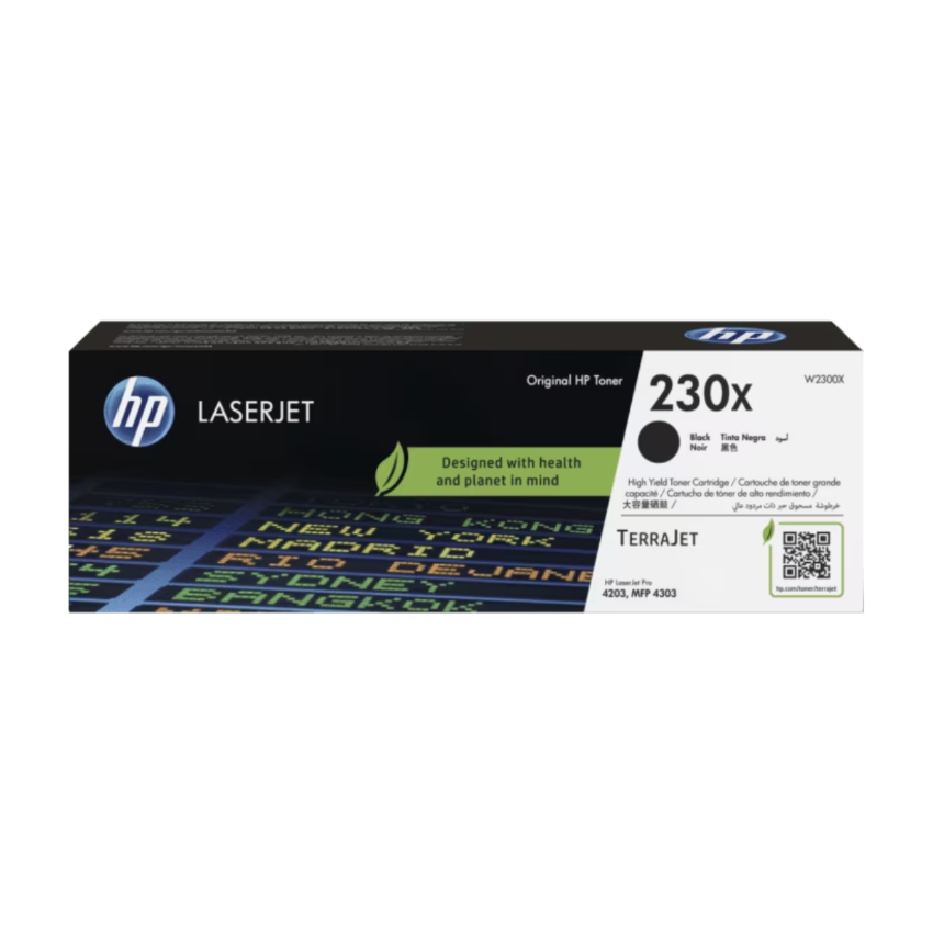 HP 230X 黑色原裝 LaserJet 碳粉盒 (W2300X)