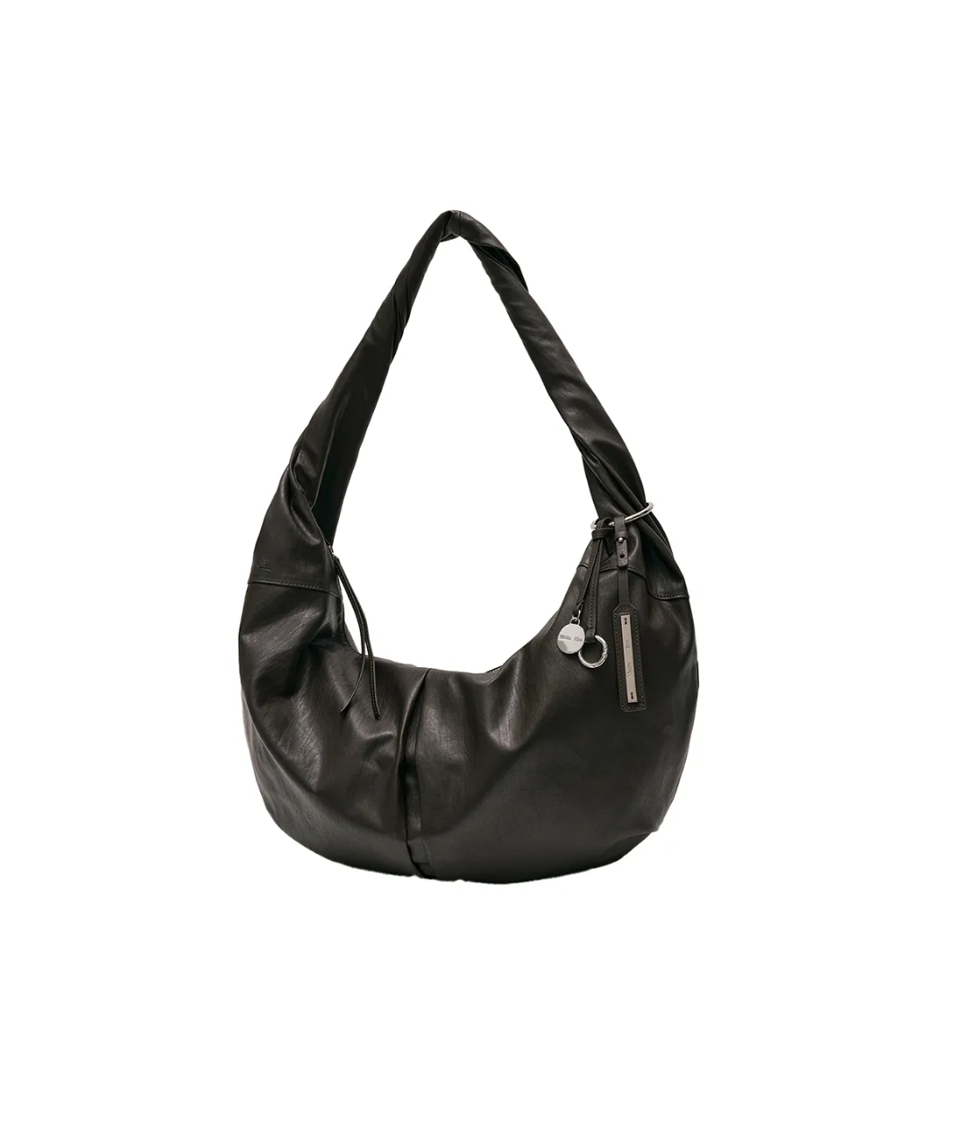 <韓國> Matin Kim MK TWIST HANDLE LARGE HOBO BAG 深棕 扭結 單肩包 包包