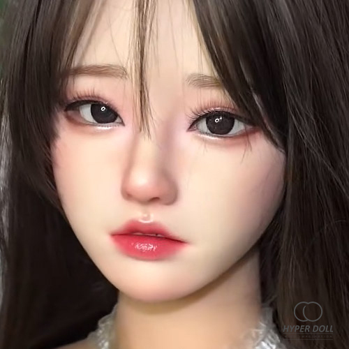 HYPER DOLL 嗨波娃娃 EX系列 可動下巴軟矽膠單頭雕 幼真 開闔眼款 silicone sex doll heads only