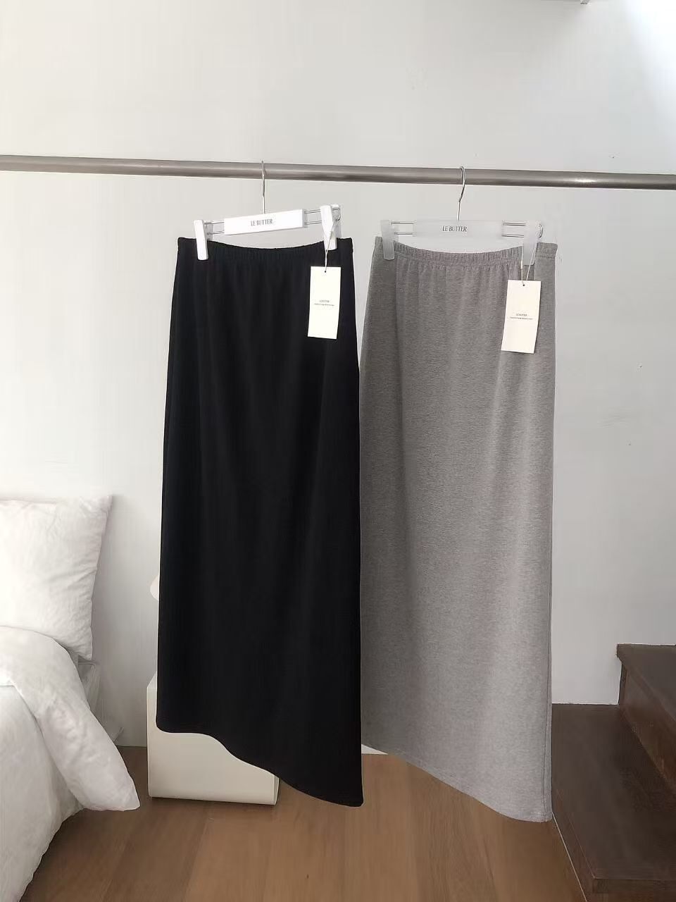 LB6208 低腰直筒棉質裙