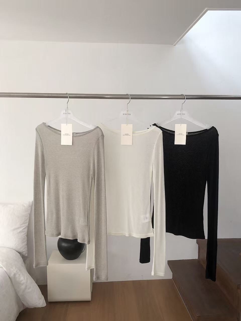 LB6210 船領莫代爾棉長袖上衣