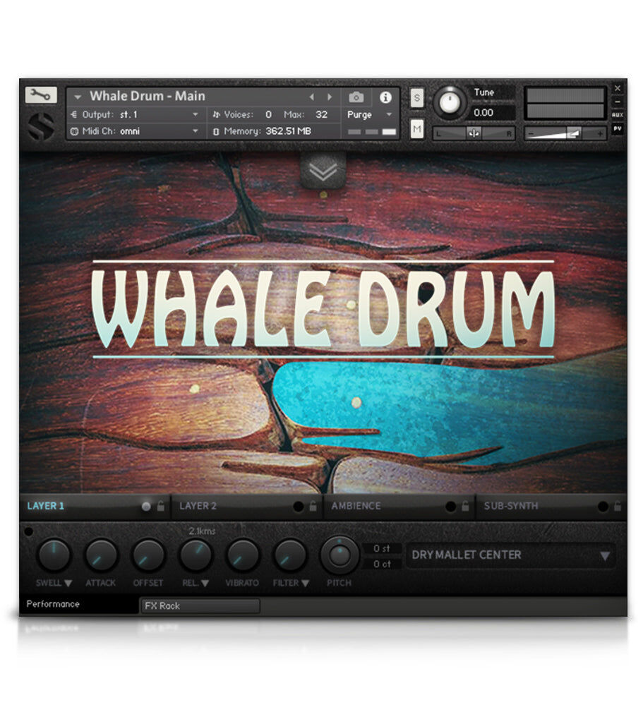 SOUNDIRON Whale Drum｜鋼舌鼓音源