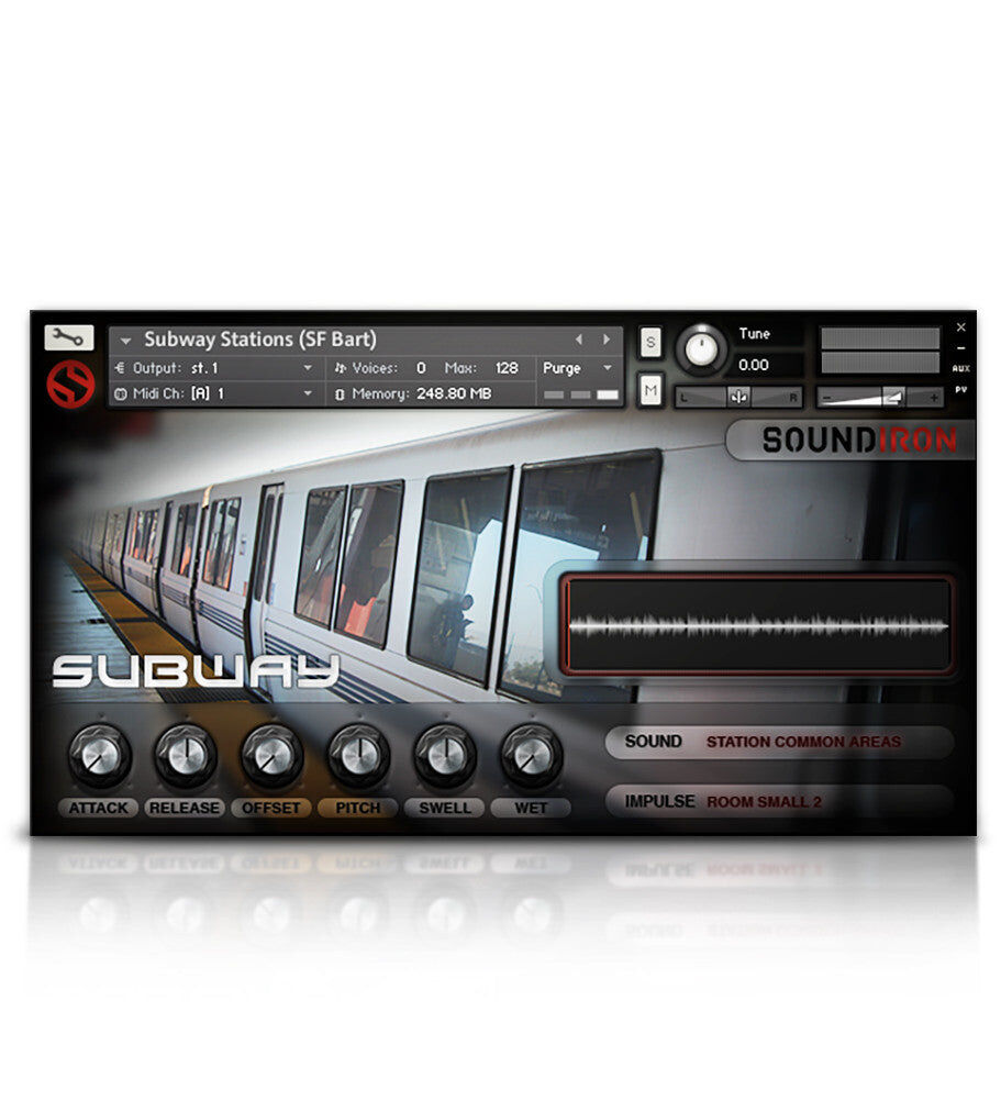 SOUNDIRON Subways & Streetcars｜軌道交通音效庫