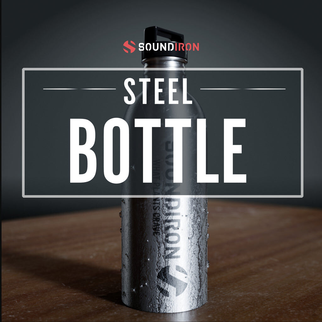 SOUNDIRON Steel Water Bottle｜打擊樂器音源