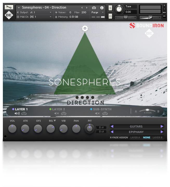 SOUNDIRON Sonespheres 4 - Direction｜虛擬樂器音色庫