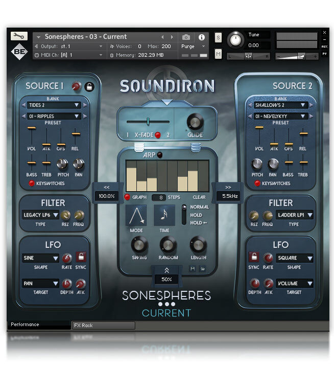 SOUNDIRON Sonespheres 3 - Current｜虛擬樂器音色庫