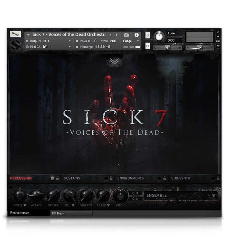 SOUNDIRON Sick 7｜虛擬樂器音色庫
