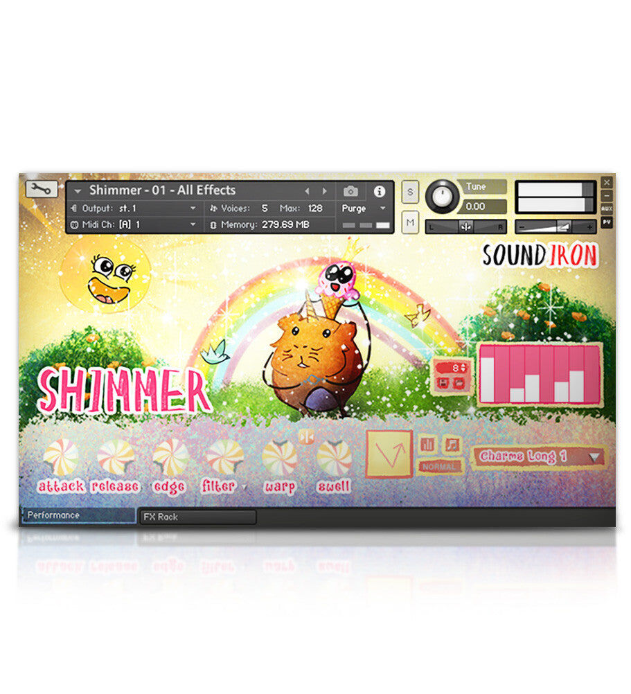 SOUNDIRON Shimmer｜氛圍打擊樂音色庫