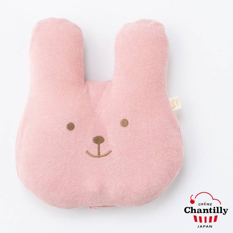 【日本Crème Chantilly】小兔子嬰兒枕｜睡眠枕 × 授乳枕 一枕兩用