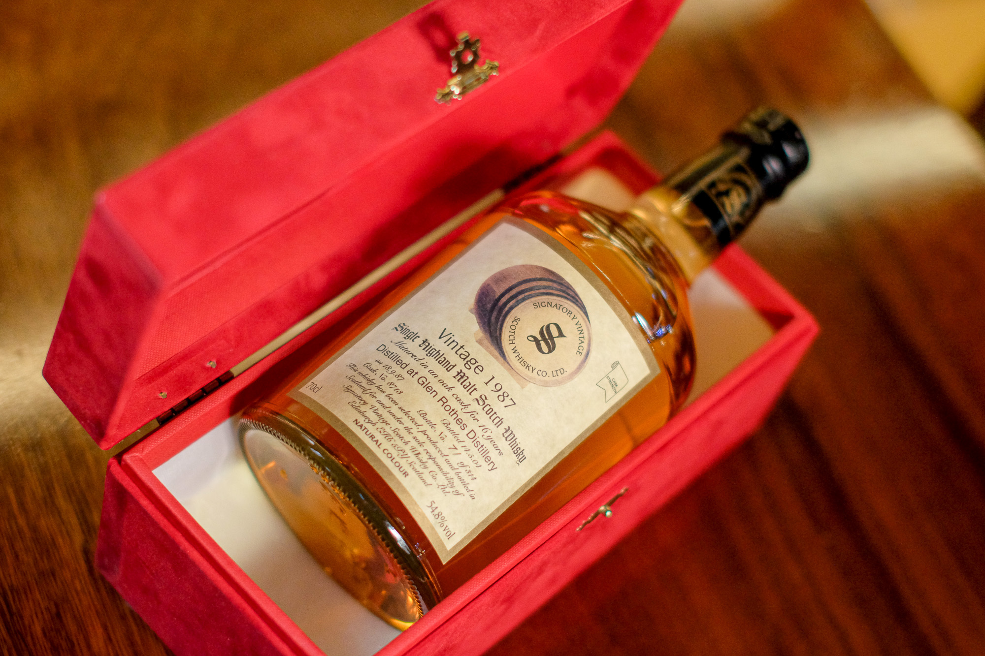 Glenrothes 1987/2004 16YO #8713 54.8% Signatory Vintage