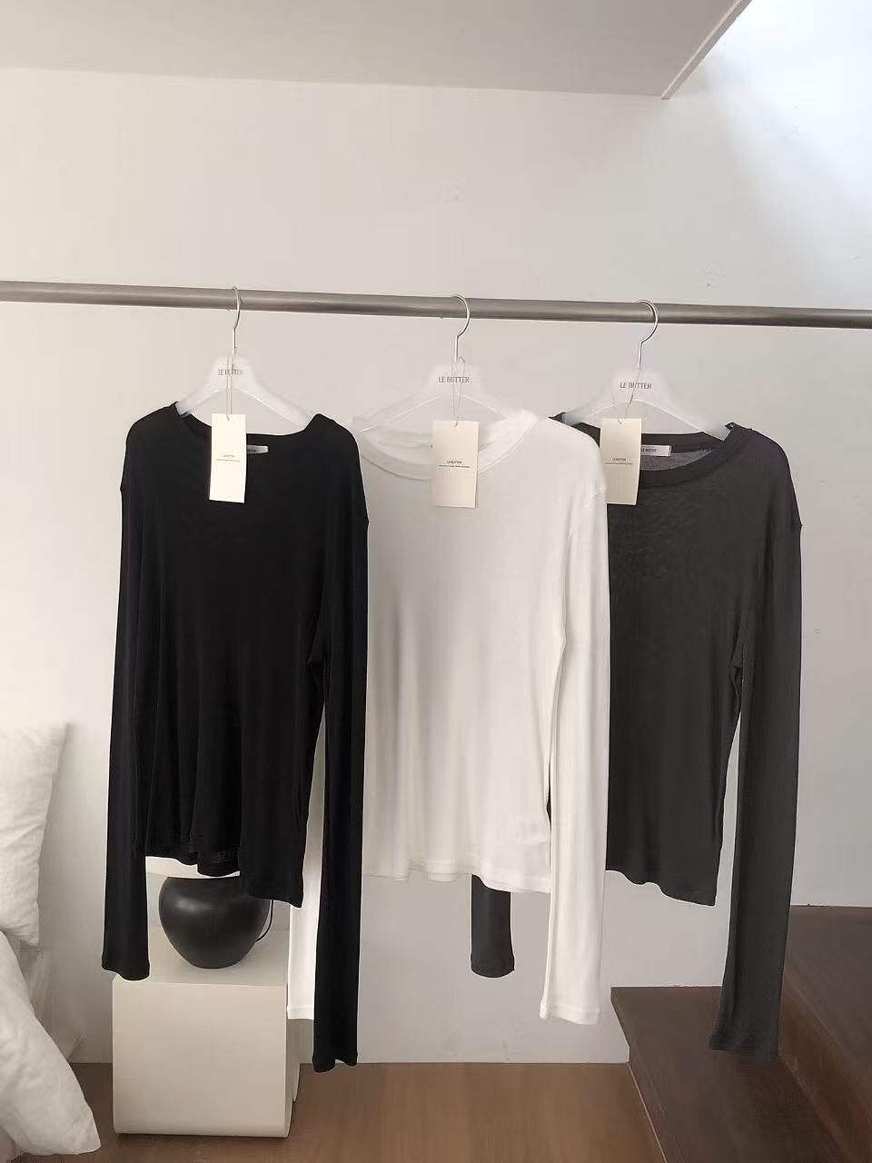 LB6217 純色長袖上衣