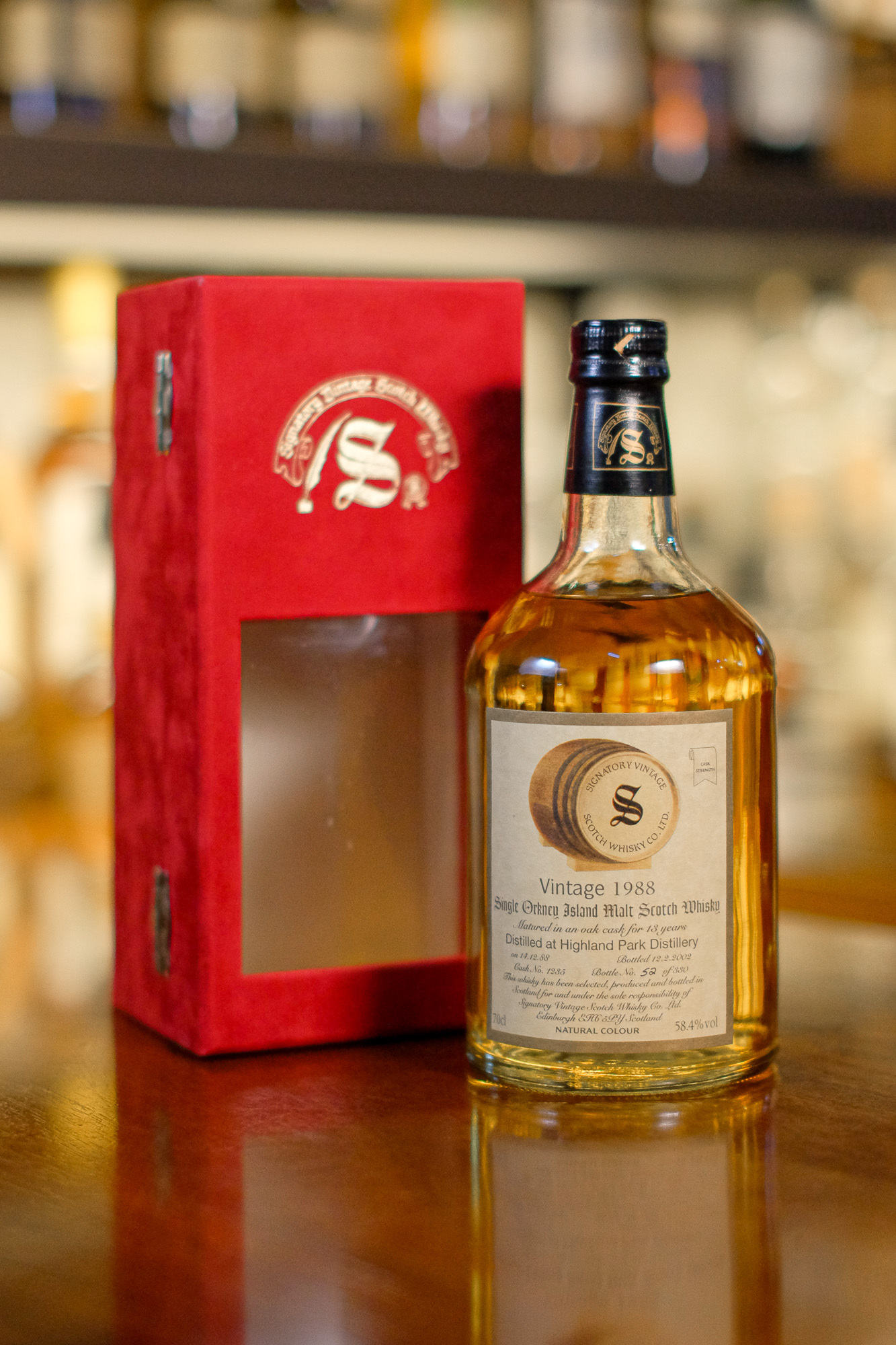 Highland Park 1988/2002 13YO #1235 58.4% Signatory Vintage