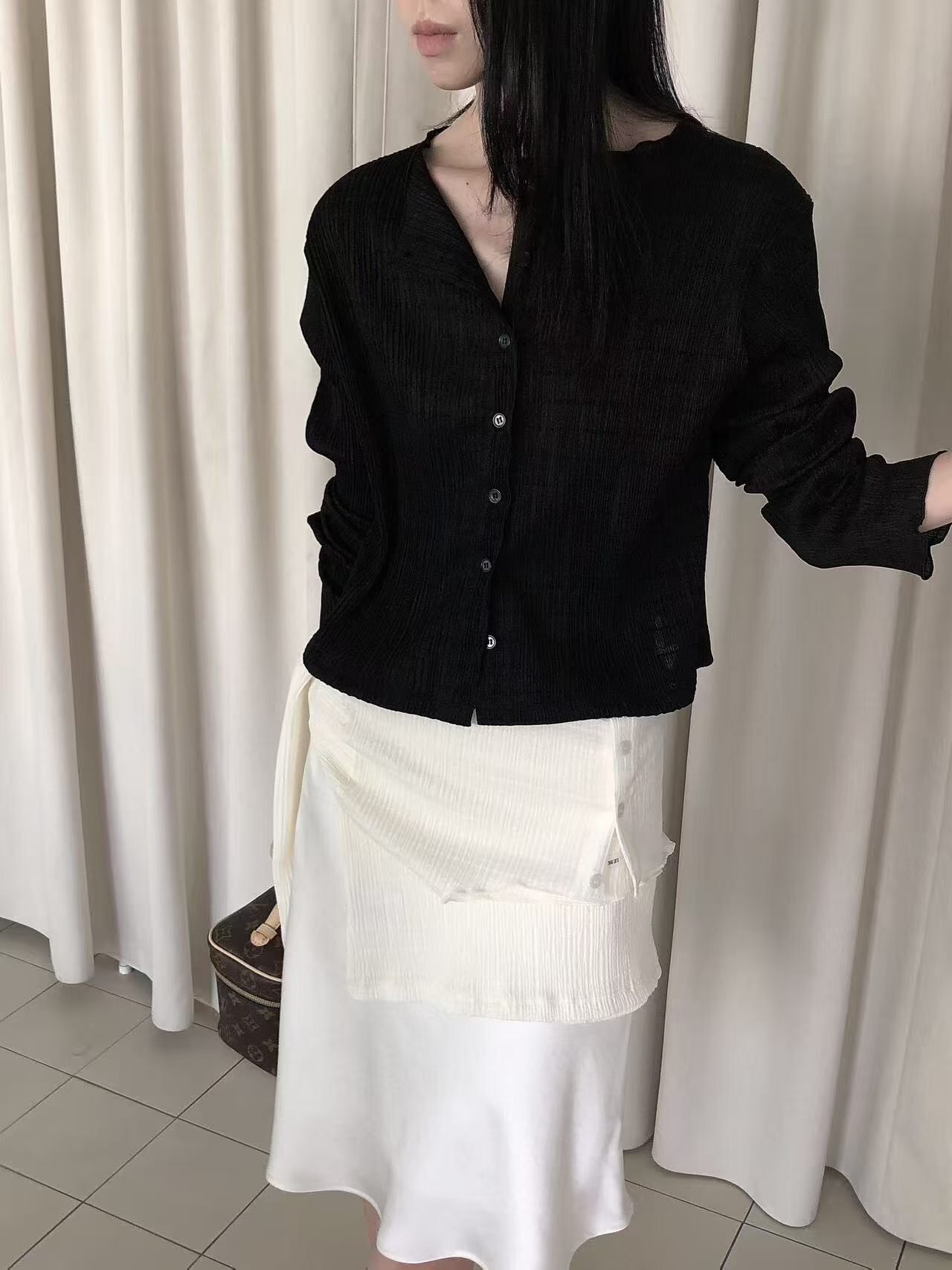 LB6221 皺褶小外套