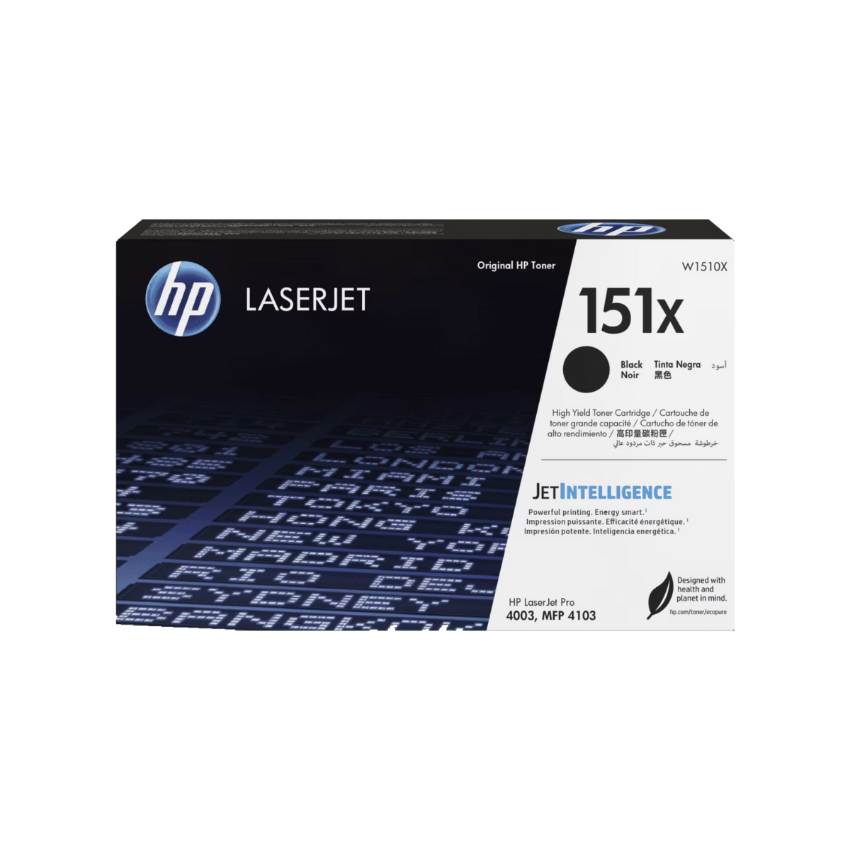 HP 151X LaserJet 黑色碳粉盒 (W1510X)