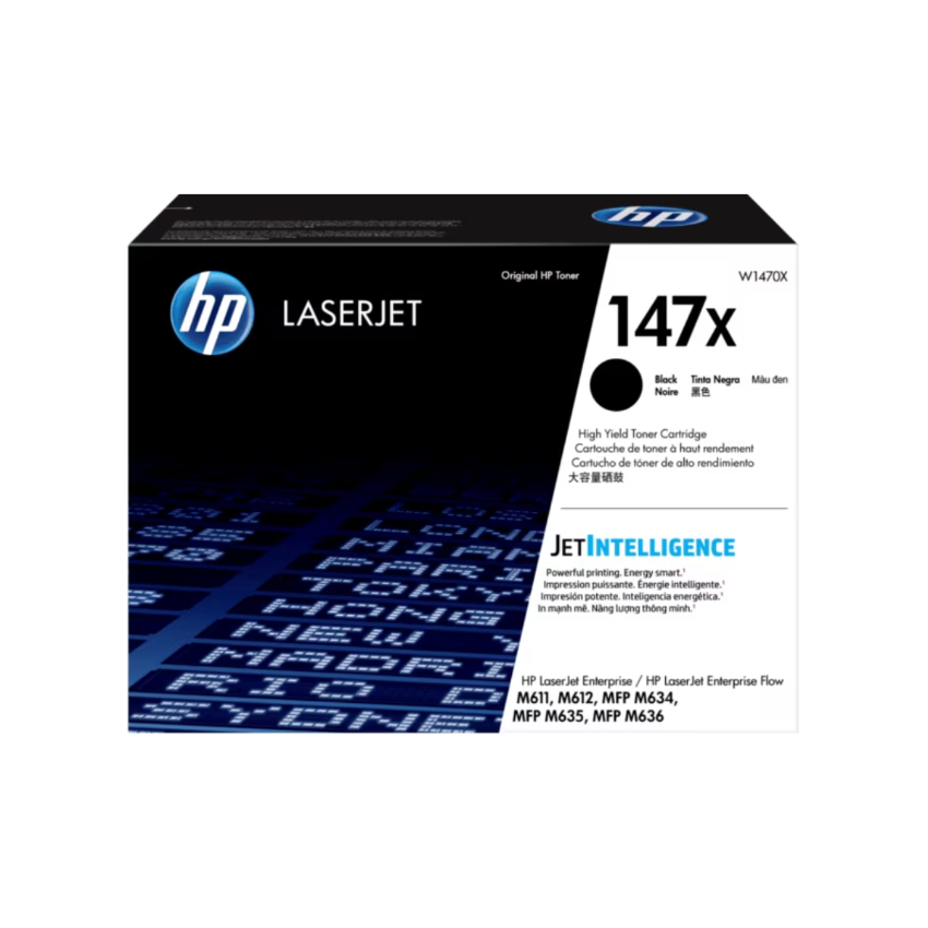 HP 147X LaserJet 高打印量黑色原廠碳粉匣 (W1470X)