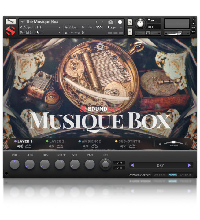 SOUNDIRON Musique Box｜音樂盒音源