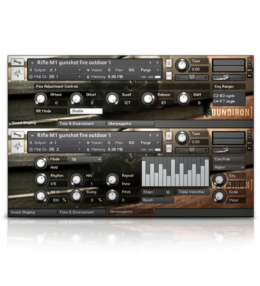 SOUNDIRON Click Click Bang｜槍聲音效虛擬樂器