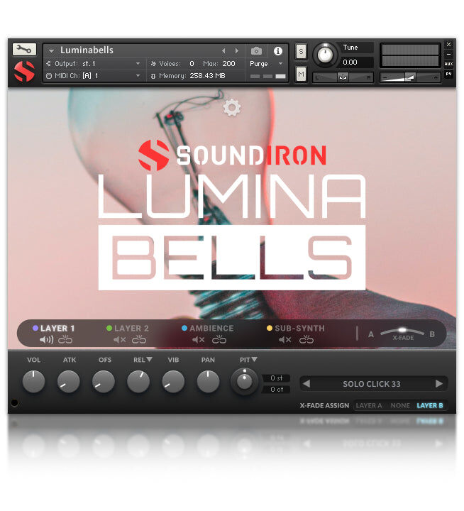 SOUNDIRON Luminabells｜虛擬樂器音色庫