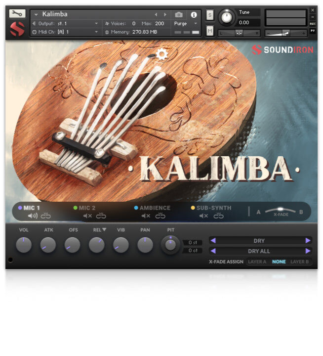 SOUNDIRON Kalimba｜卡林巴音源