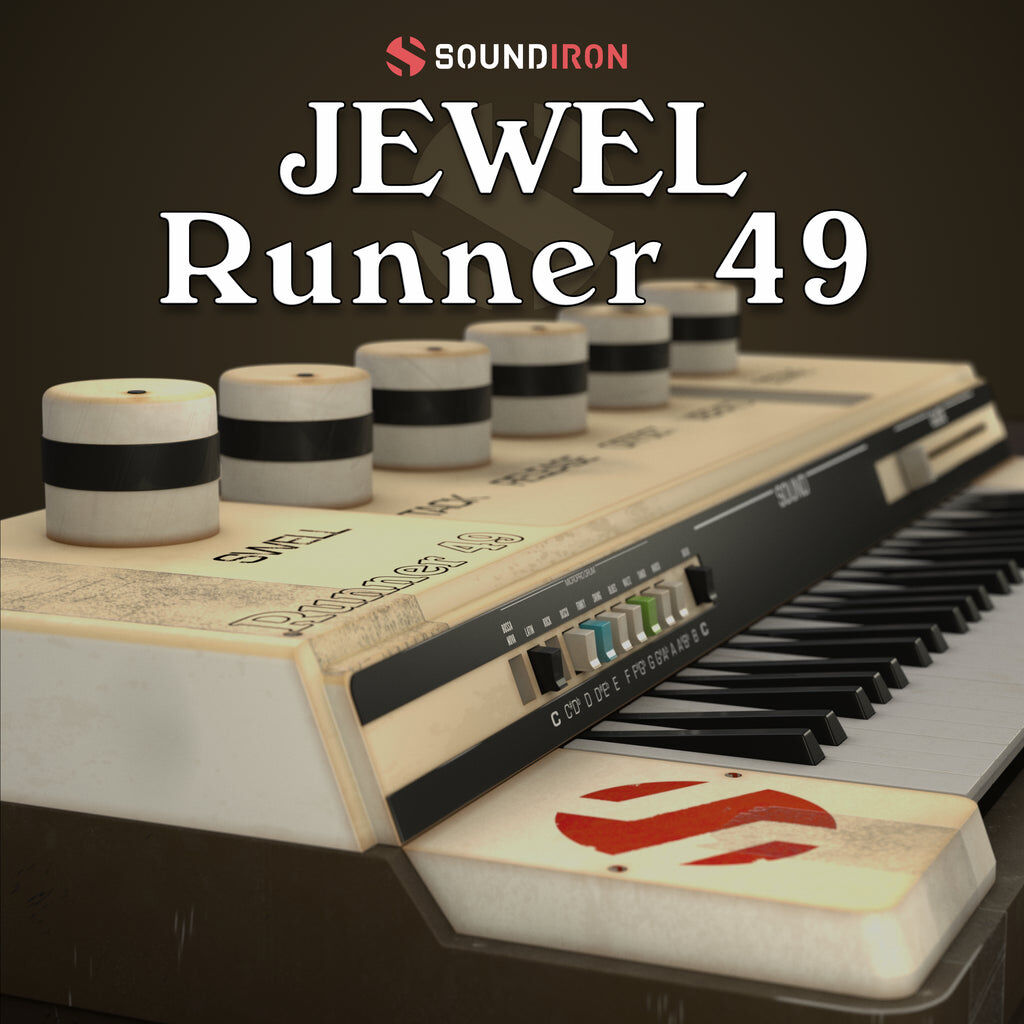 SOUNDIRON Jewel Runner 49｜合成器音源