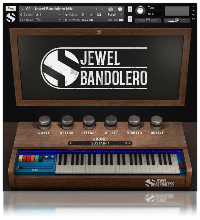 SOUNDIRON Jewel Bandolero｜虛擬樂器音源