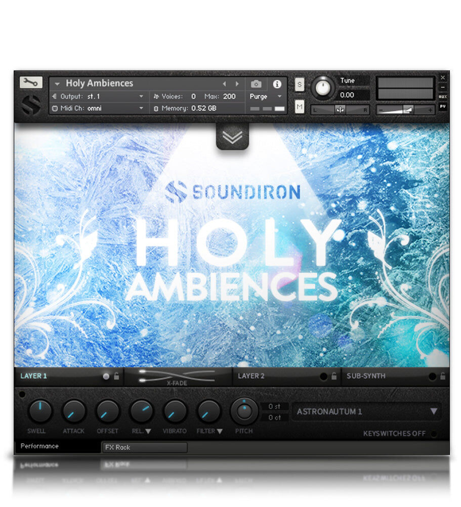 SOUNDIRON Holy Ambiences｜氛圍音色庫