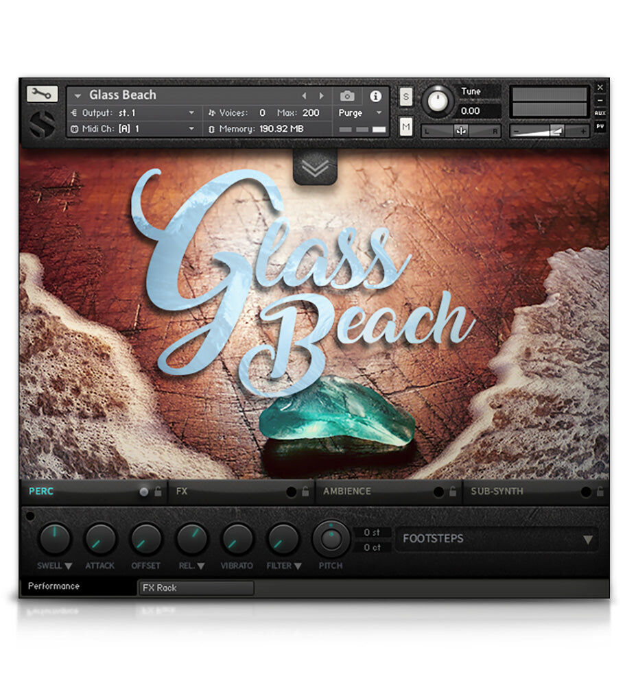 SOUNDIRON Glass Beach｜取樣音源庫