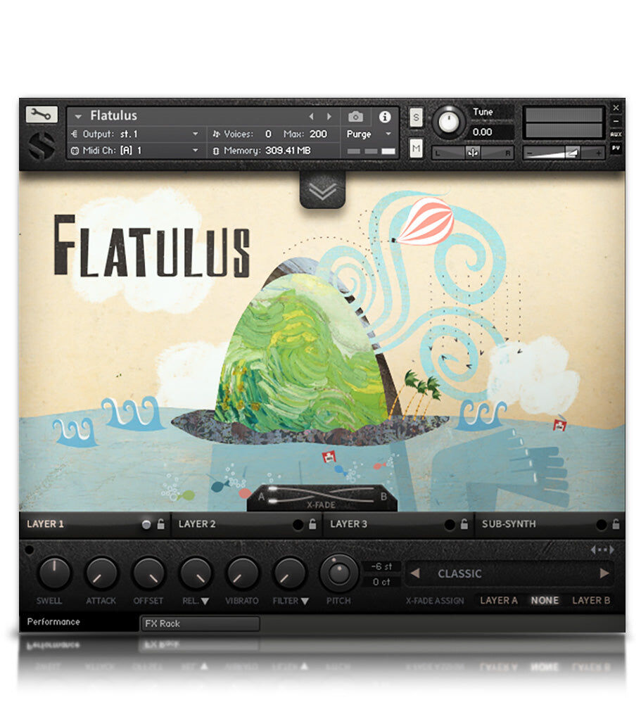 SOUNDIRON Flatulus｜虛擬樂器