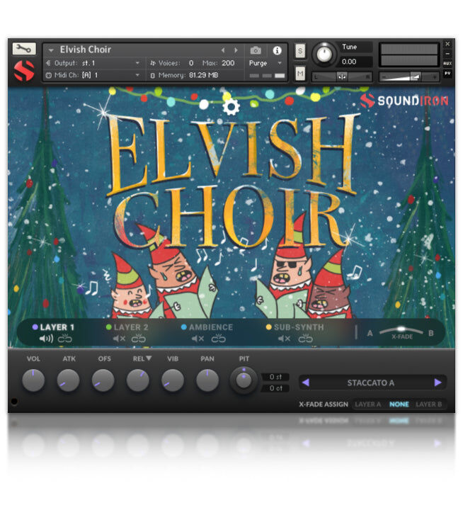 SOUNDIRON Elvish Choir｜合唱團音色庫