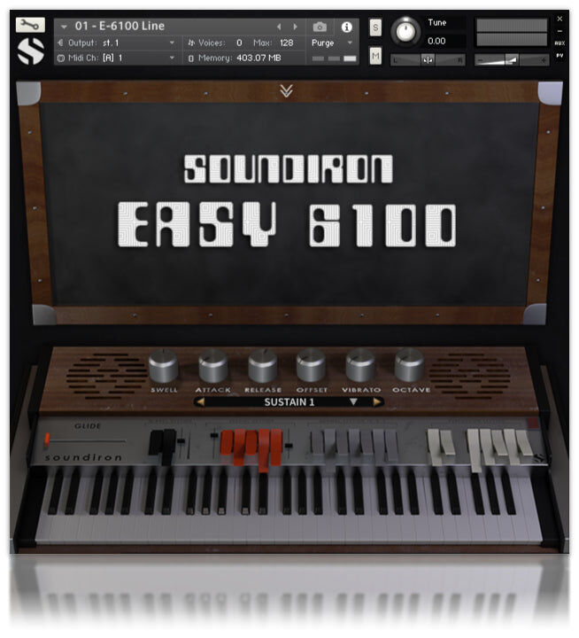 SOUNDIRON Easy 6100｜電子風琴音源
