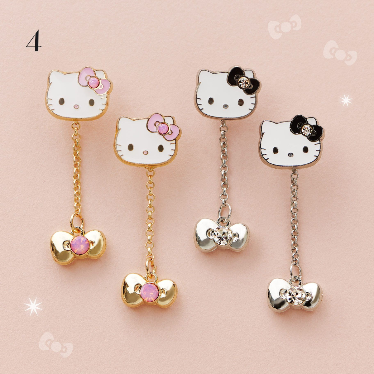 26101-KT Sanrio Hello Kitty 耳環 #JP-SO26